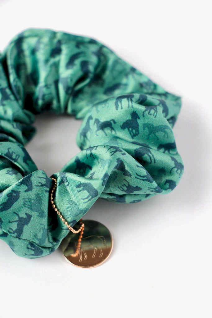 Horse Girl  Scrunchies - Forest