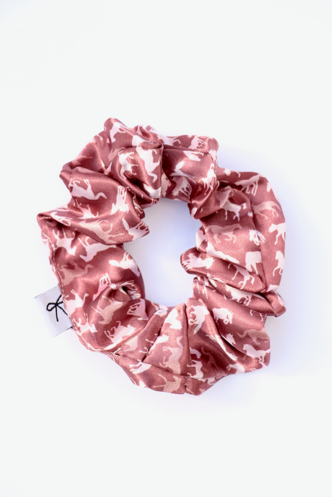 Horse Girl  Scrunchies - Marsala