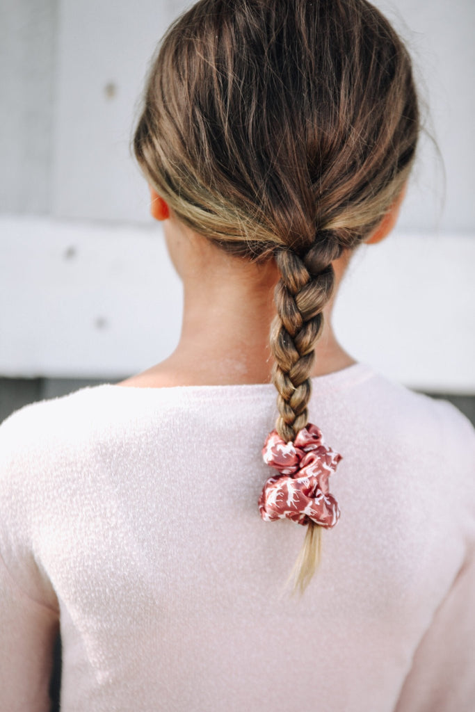 Horse Girl  Scrunchies - Marsala