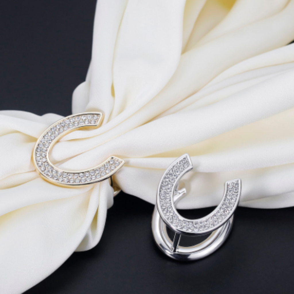 Horse Shoe Scarf Ring