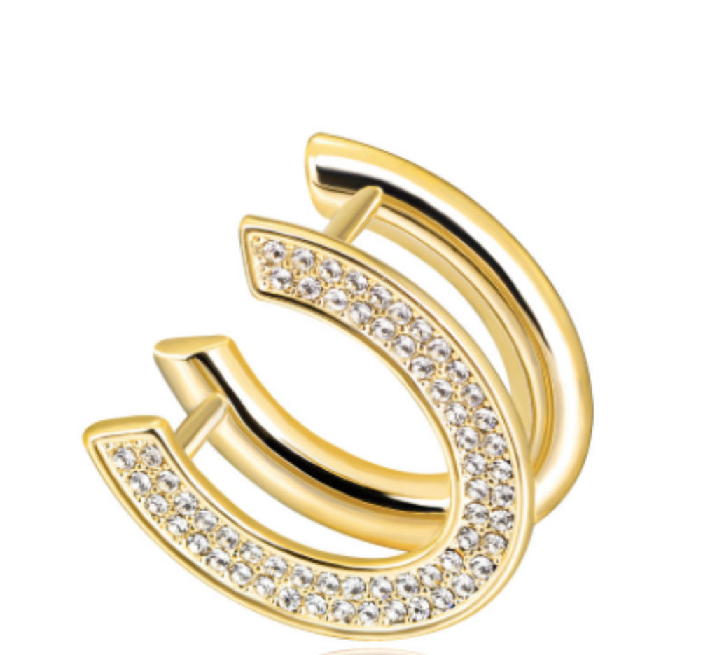 Horse Shoe Scarf Ring