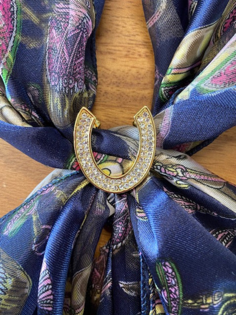 Horse Shoe Scarf Ring