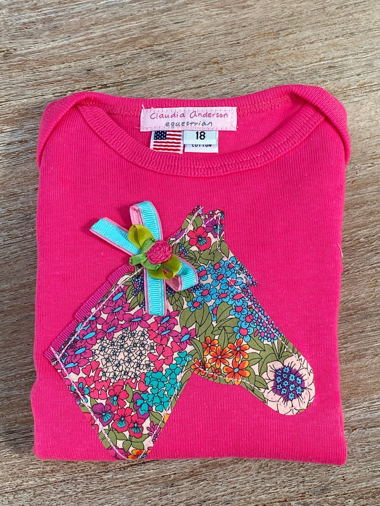 Hot Pink Infant Body Suit