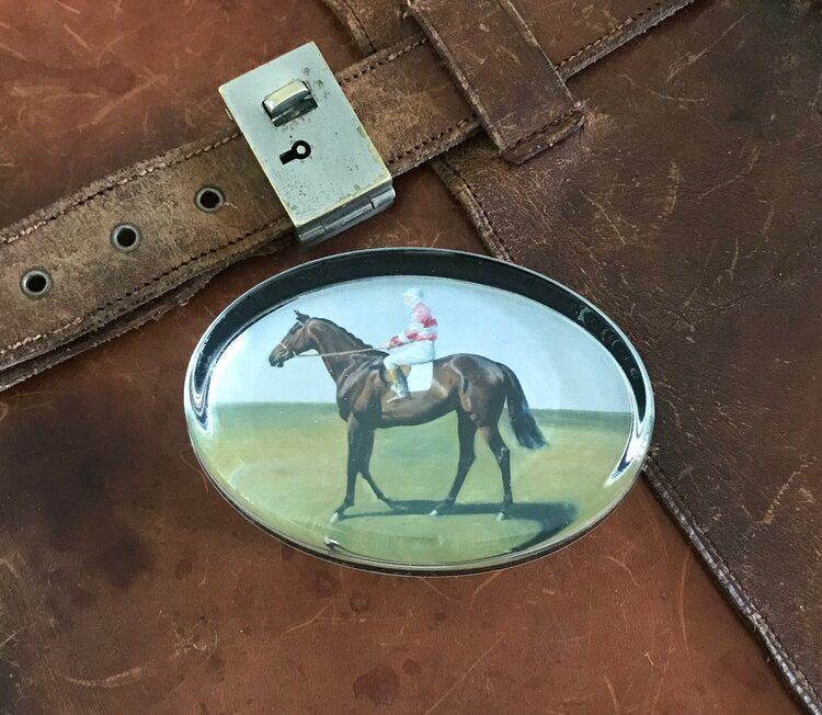 Paperweight  - Bay Racehorse