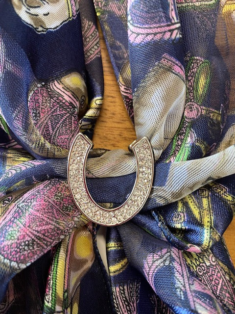 Horse Shoe Scarf Ring
