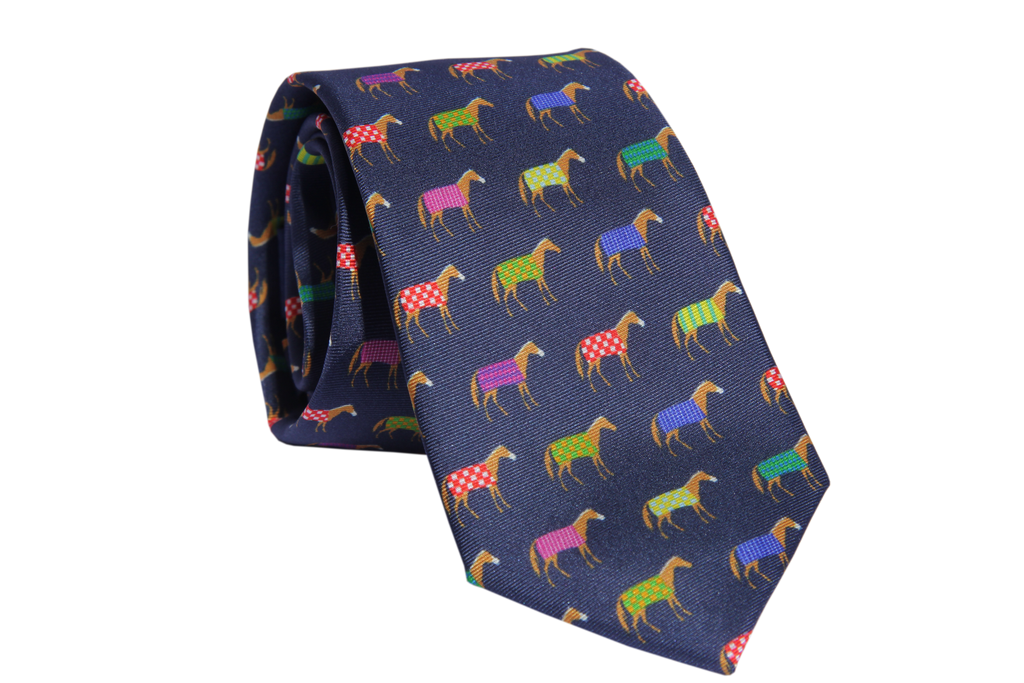 Multi Colour Horse Tie