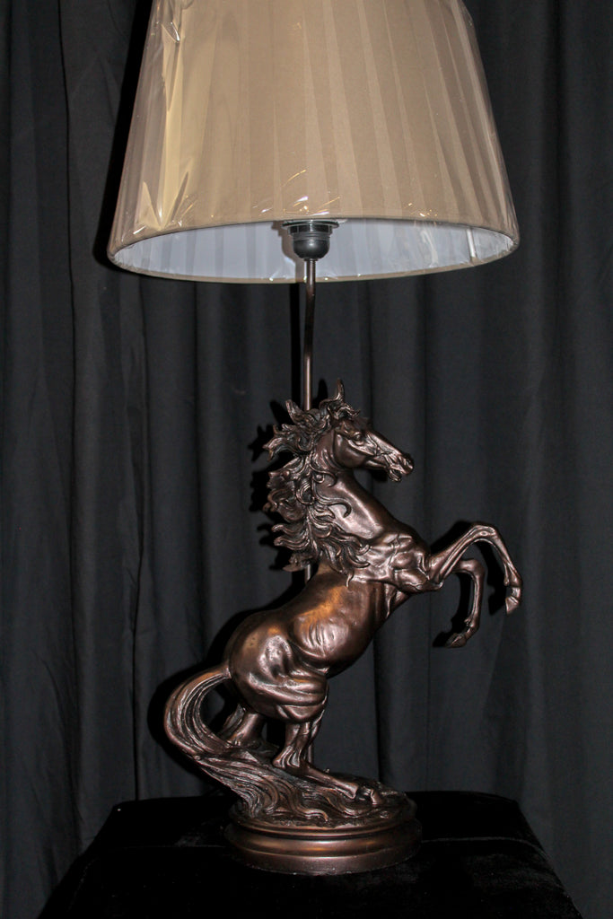 Rearing Horse Lamp