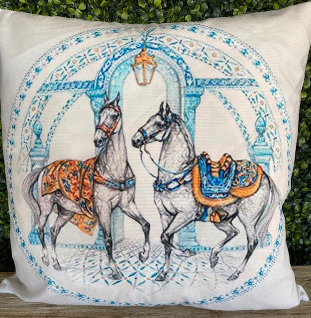 Dancing Horse Cushion Covers .