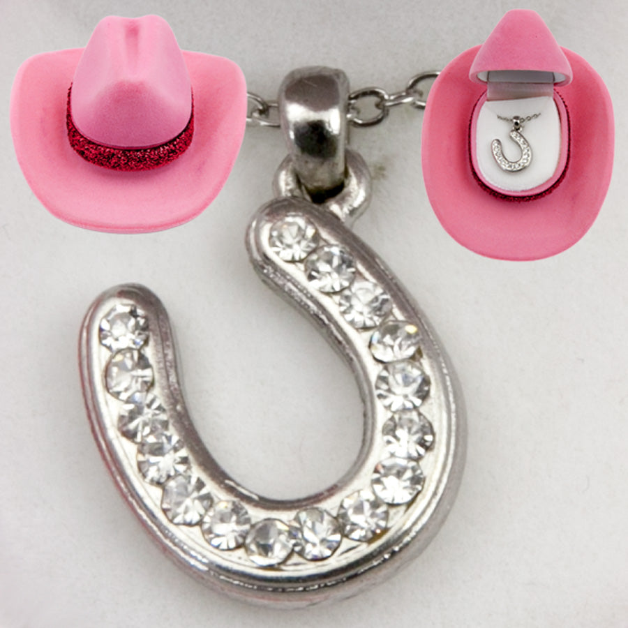 Gift Boxed Horse Shoe Necklace