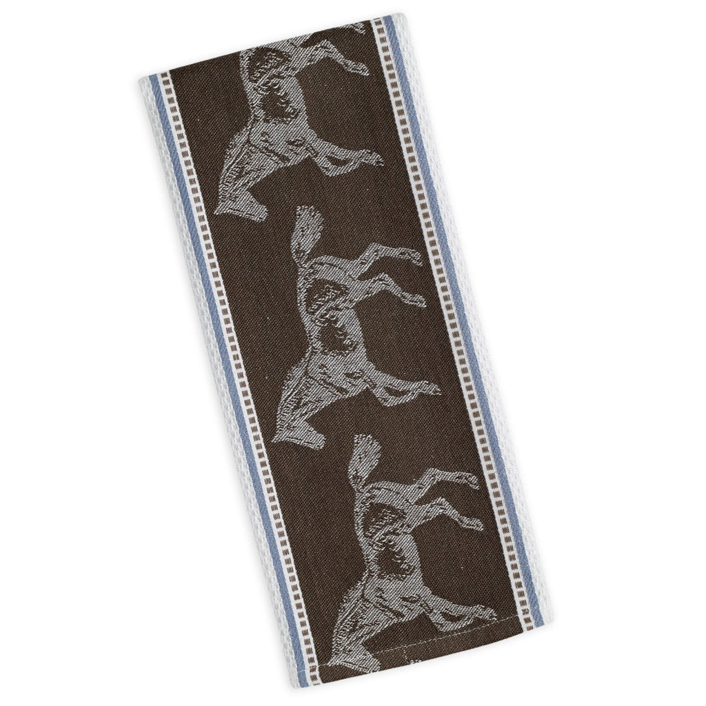 Jacquard Horse Tea Towel