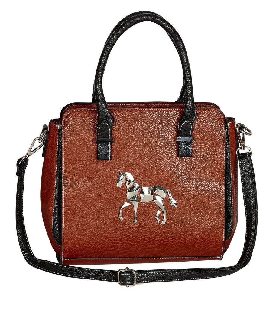 Silver Horse Handbag