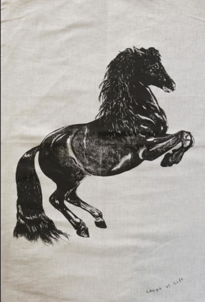 Laugh At Life Pony Tea Towel