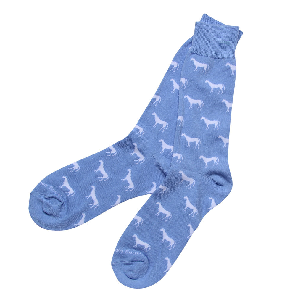 Light Blue Paddock Socks