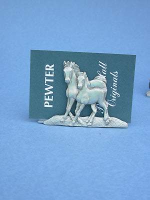 Mare & Foal Business Card Holder