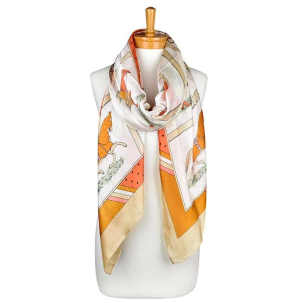 Mandarin Cavallo Scarf