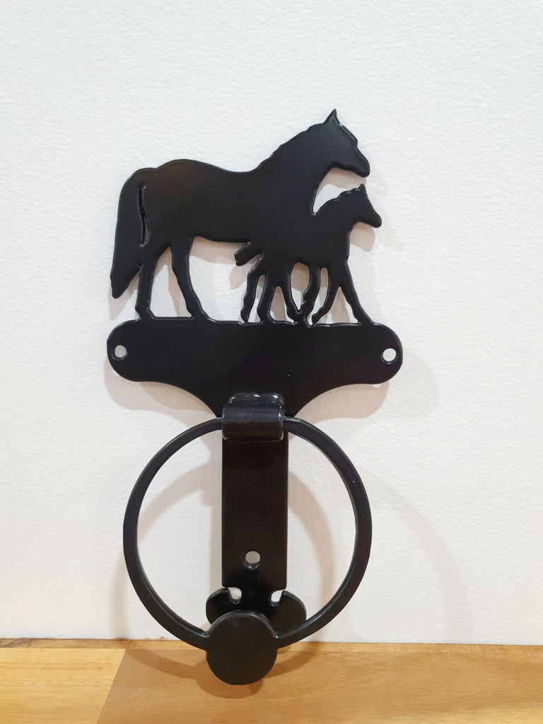 Mare & Foal Door Knocker