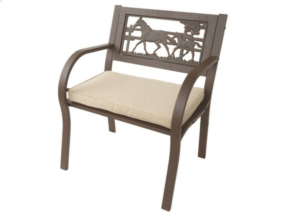 Mare & Foal  Seat Tube Steel & Cast Iron Chair