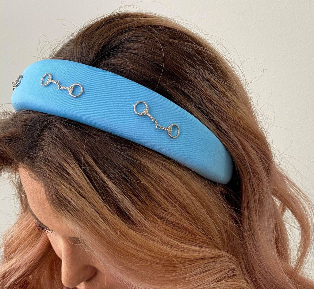 Padded Headband - Light Blue