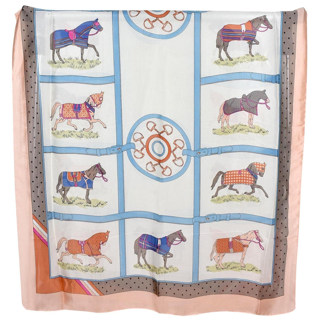 Peach Cavallo Scarf