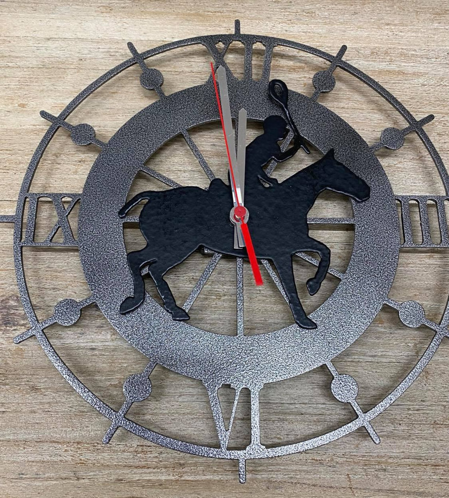 Polocrosse Wall Clock