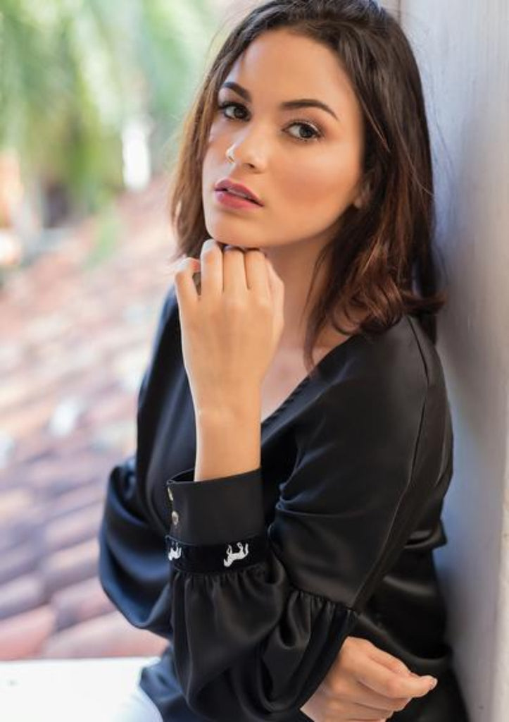 Black Rembrandt Blouse