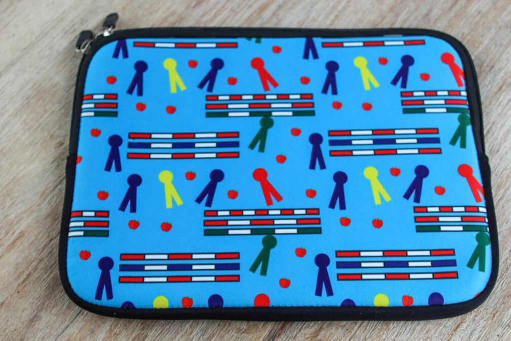 Ribbons & Rails IPad Cover - Blue