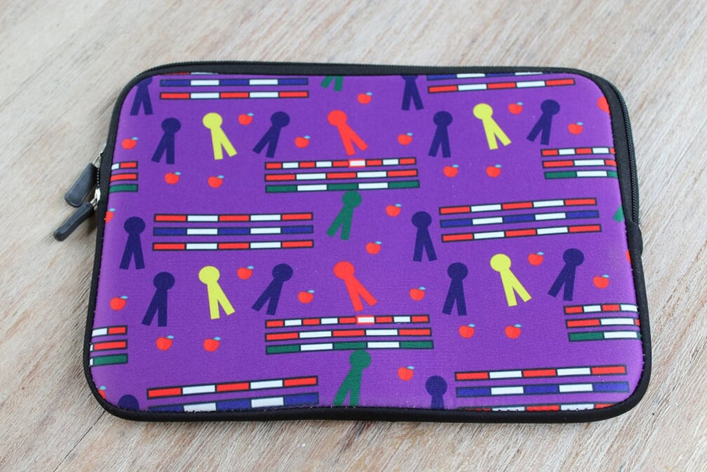 Ribbons & Rails IPad Cover - Purple