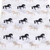 Silhouette Horses Infinity Scarf