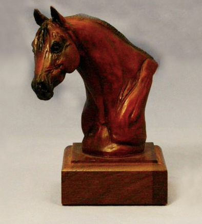 Quarter Horse Bust