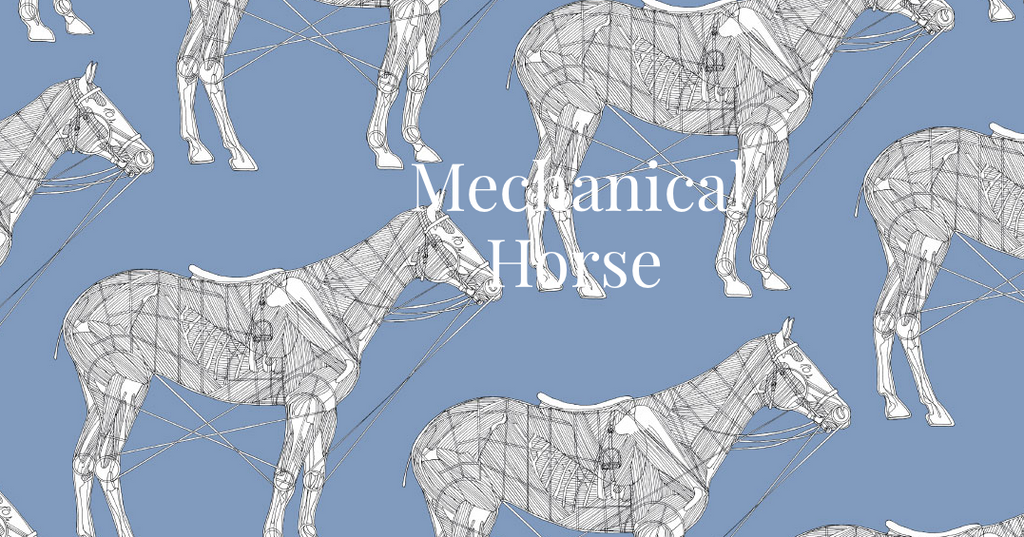 Mechanical Horse  Fabric & Wallpaper