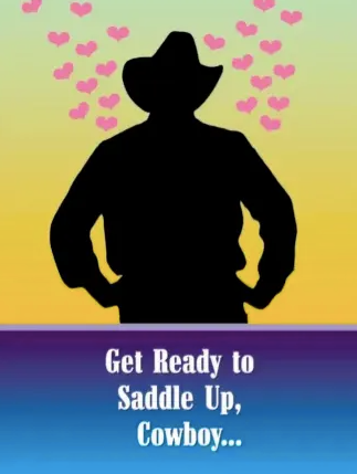 Get Ready To Saddle Up Cowboy  Birthday Card