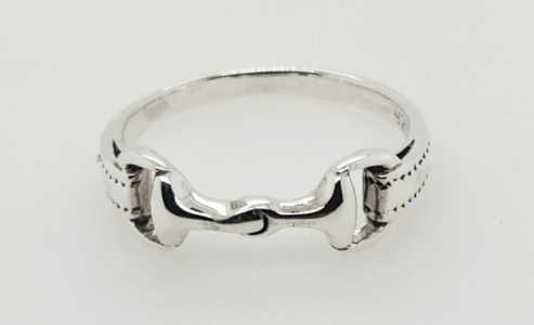 Stirling Silver Snaffle Ring