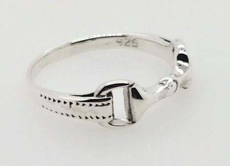 Stirling Silver Snaffle Ring