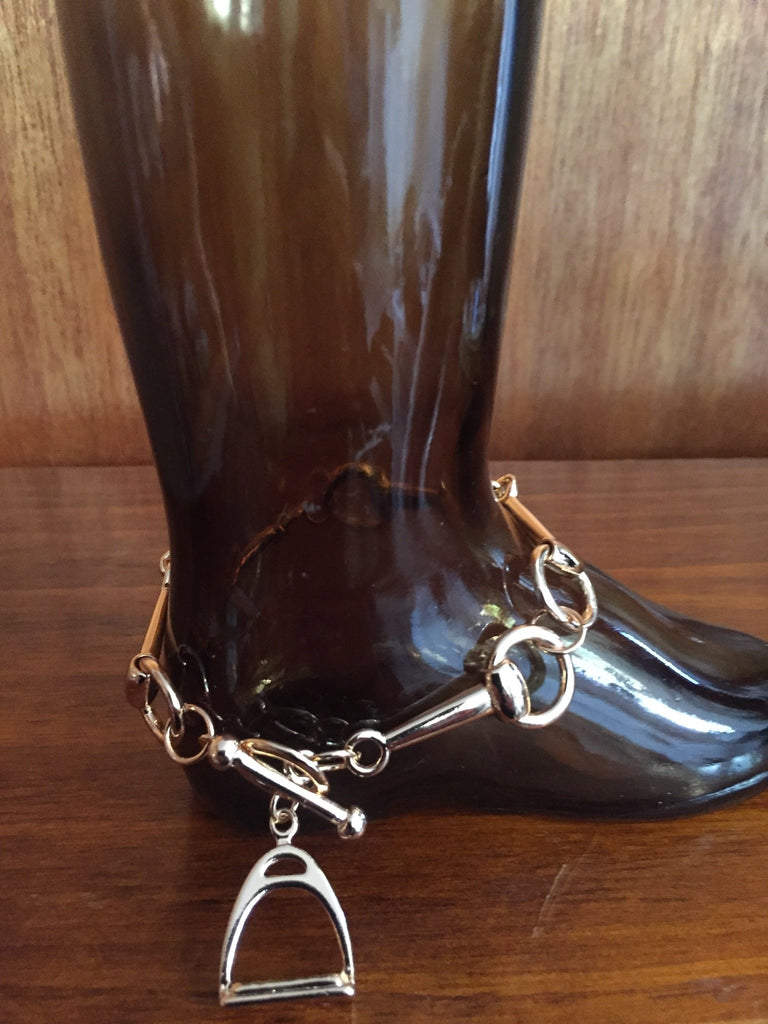 Silver Snaffles and a Stirrup Necklace