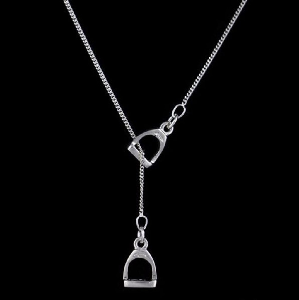 Small English Stirrup Set Lariat