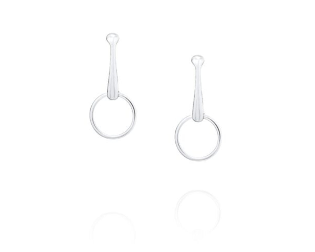 Snaffle Bit Statement Earrings