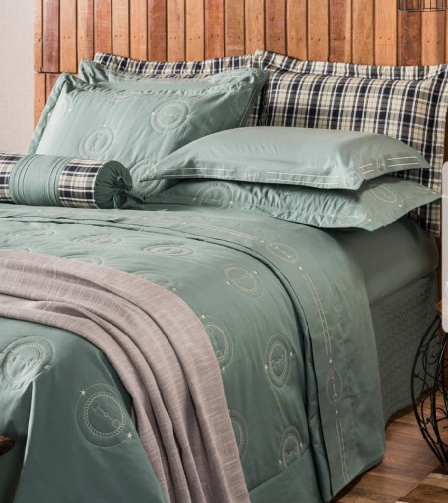 Snaffles Comforter and Sheet Set- King Size