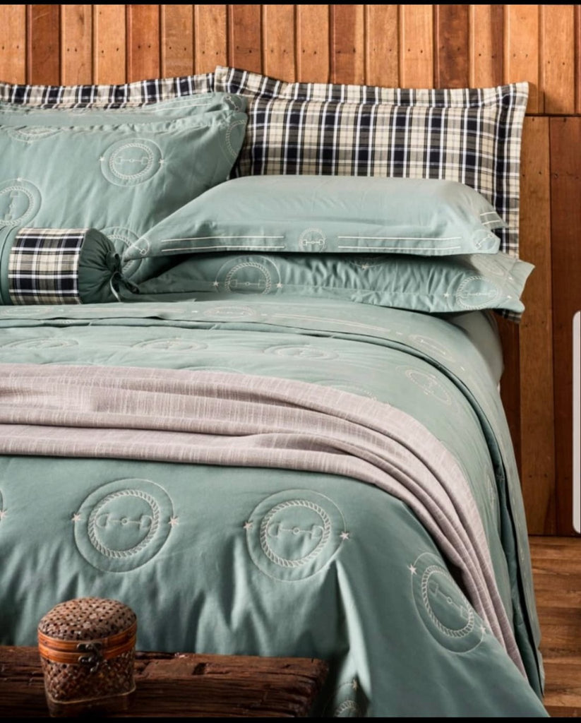 Snaffles Comforter and Sheet Set- King Size