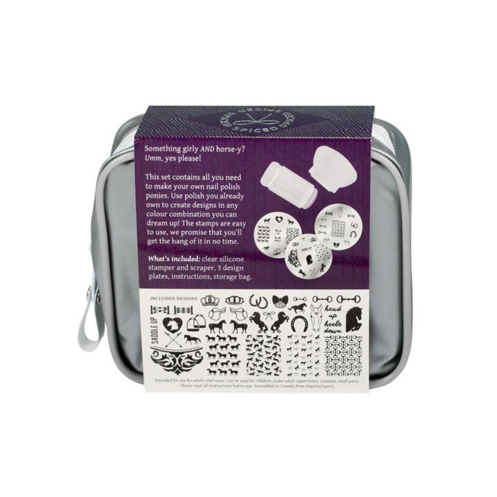 Spiced Pony Nails Stamping Set