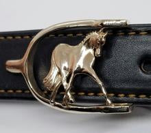 Spur Buckle with Half Pass Horse