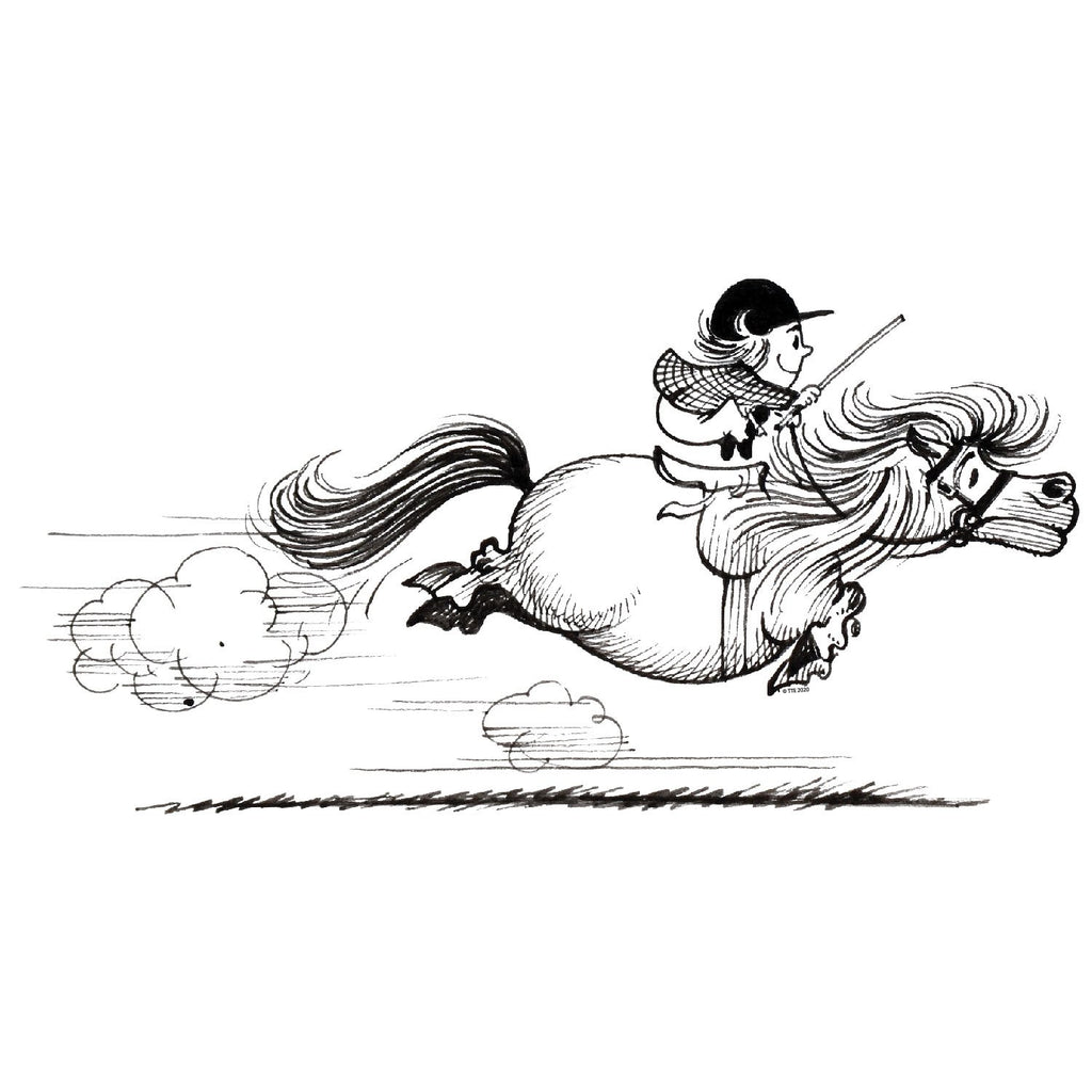 Thelwell Decal - Pony Gallop