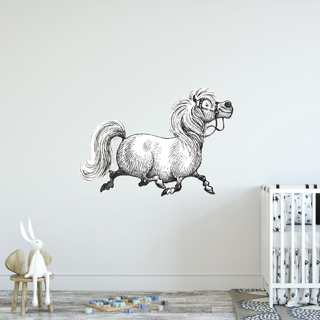Thelwell Decal -Leading A Pony