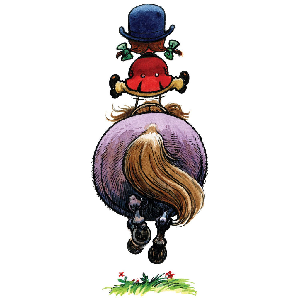 Thelwell Decal -Pony Girl 1
