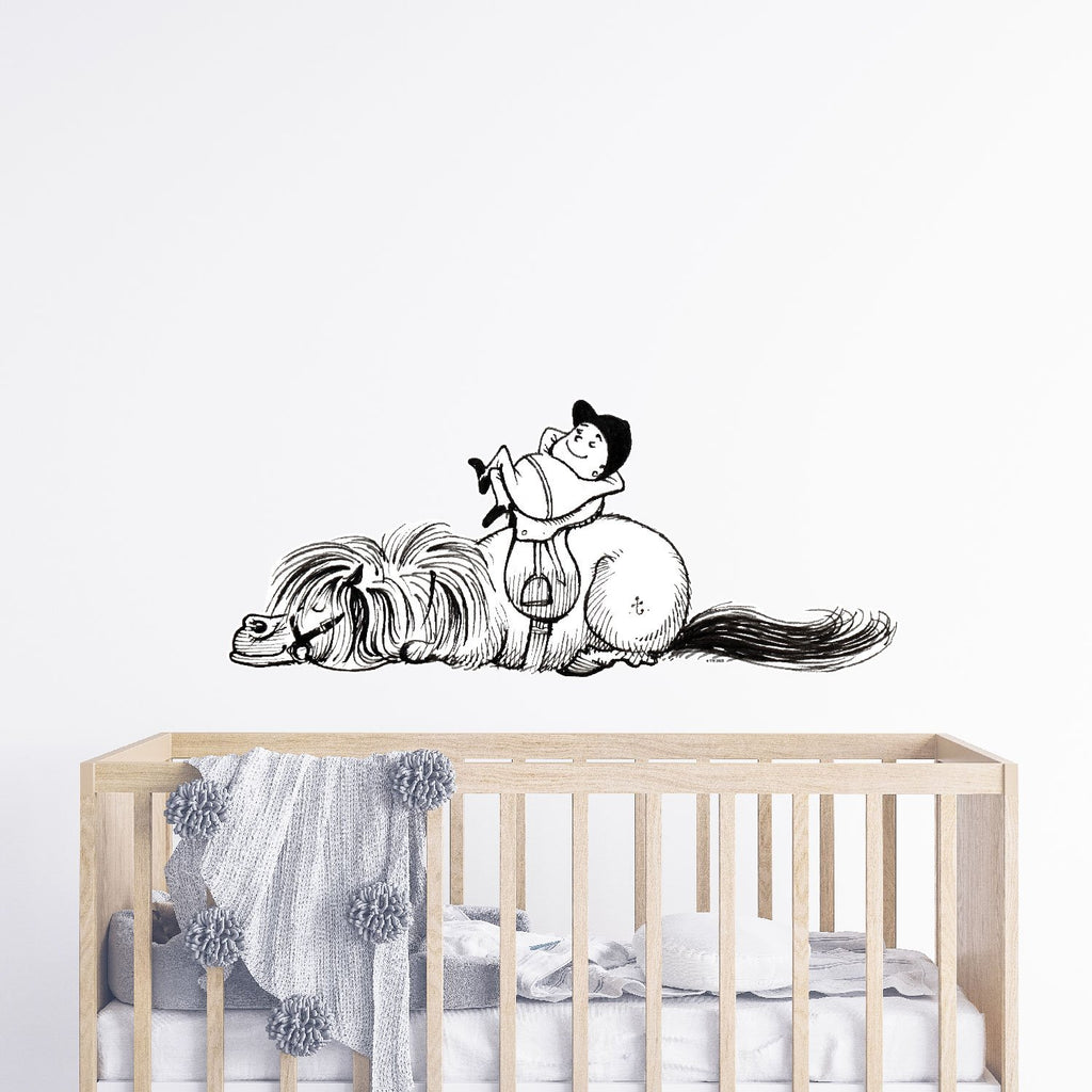 Thelwell Decal - Resting Pony