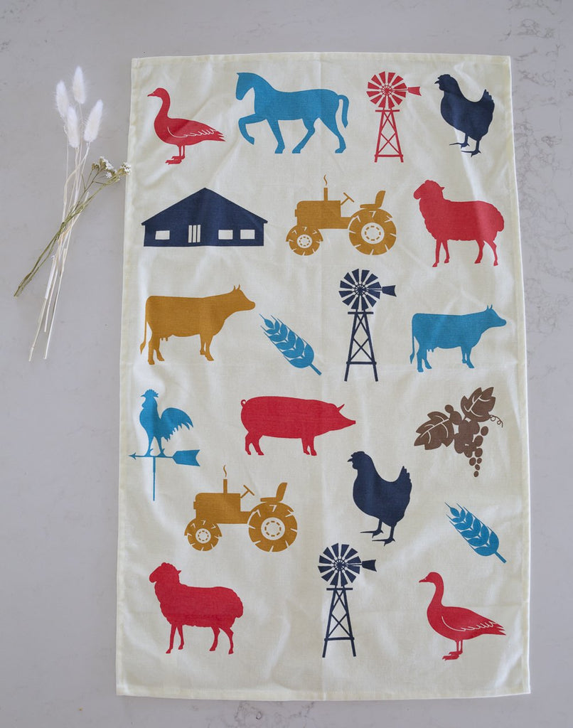 Farm Tea Towel