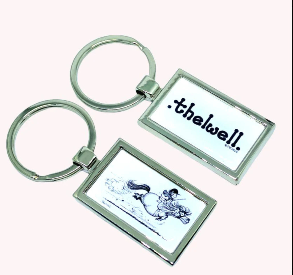 Thelwell Pony Gallop Key Ring