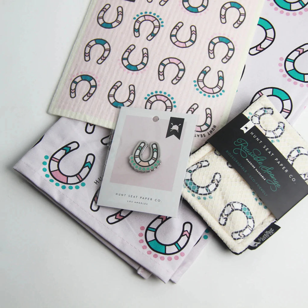 Thundering Hooves Swedish Dish Cloth