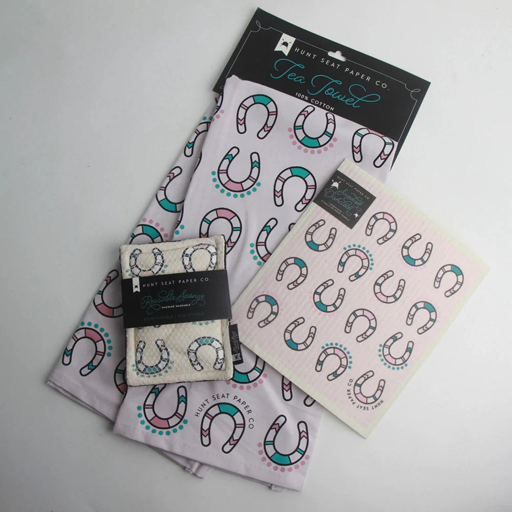 Thundering Hooves Swedish Dish Cloth