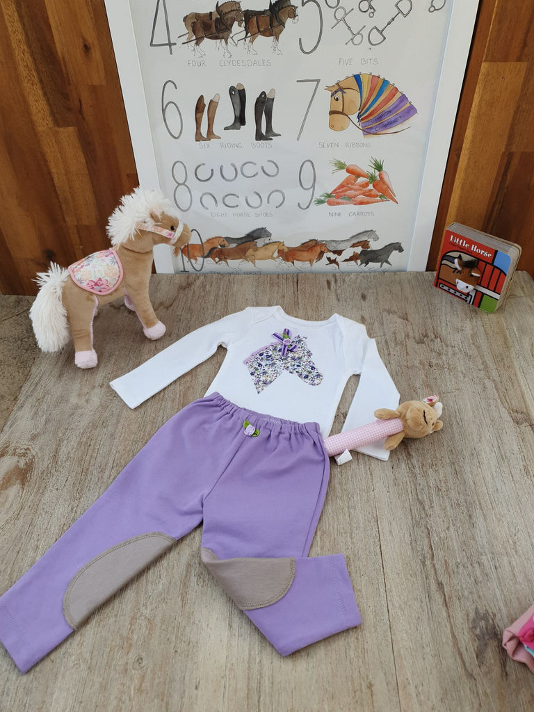 Tiny Tot  Baby Jodhpurs - Lilac