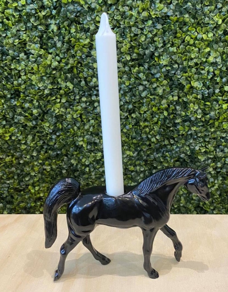 Walking Horse Candle Holder